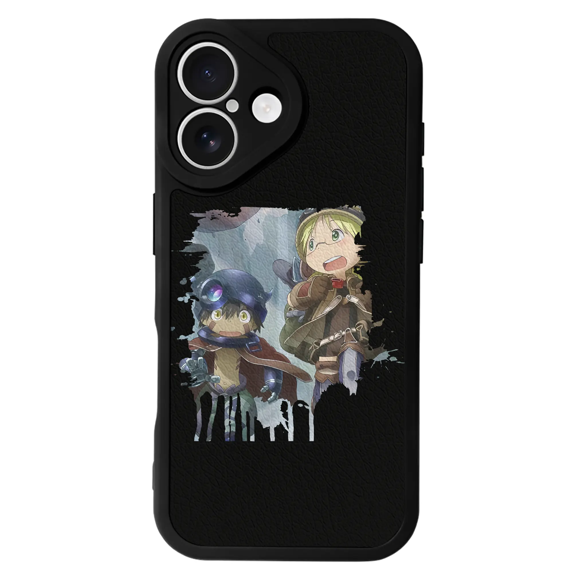 メイドインアビス グッズ,リコ - IPhone 16シリーズ対応 ・ シリコンスマホケース ・ レザー調 ・ 高精度フィット ・ 耐衝撃 ・ ワイヤレス充電対応 ・ 精密カット